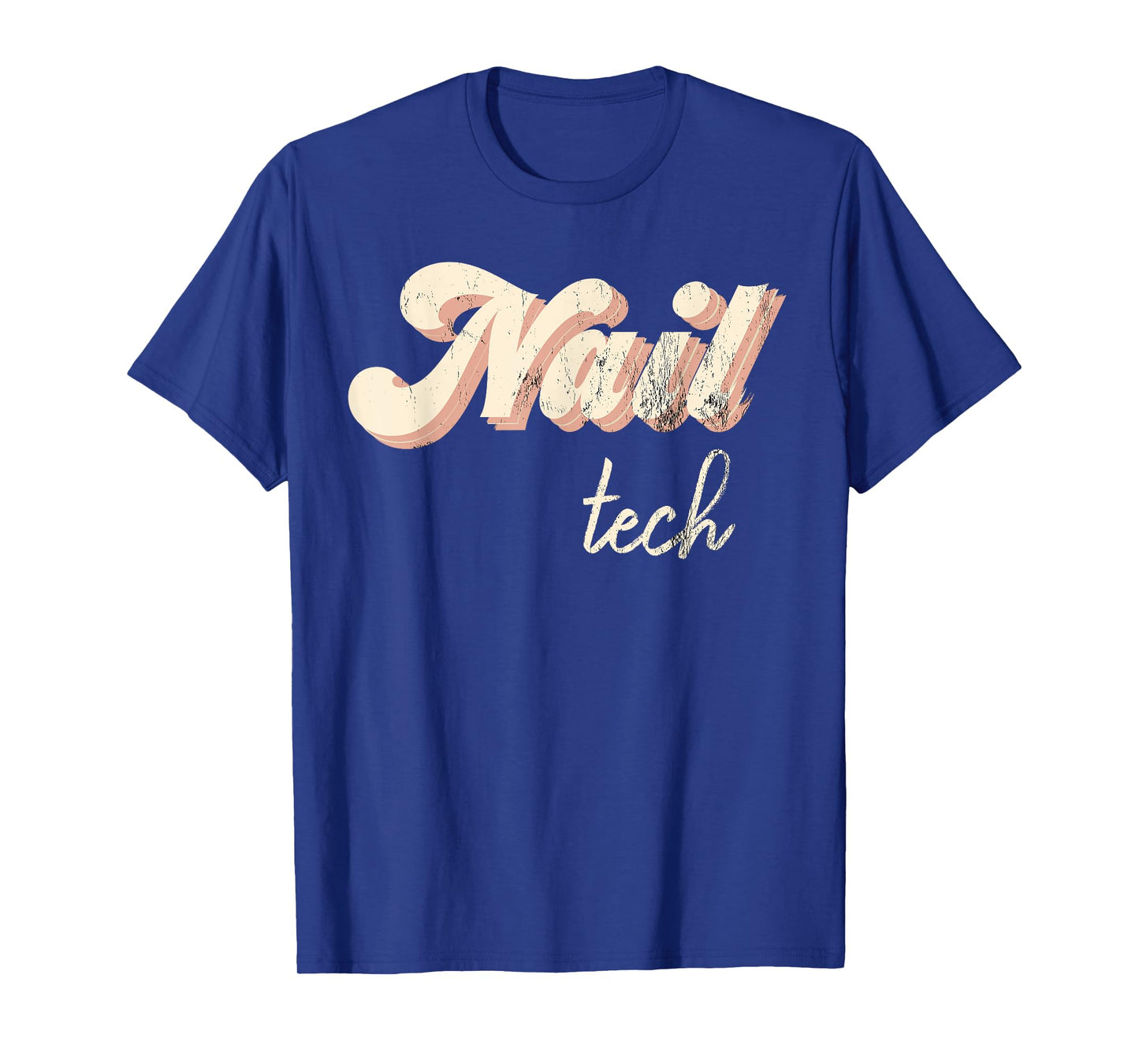 Vintage Nail Technician Tee Retro Nail Hustler Nail Tech T-Shirt