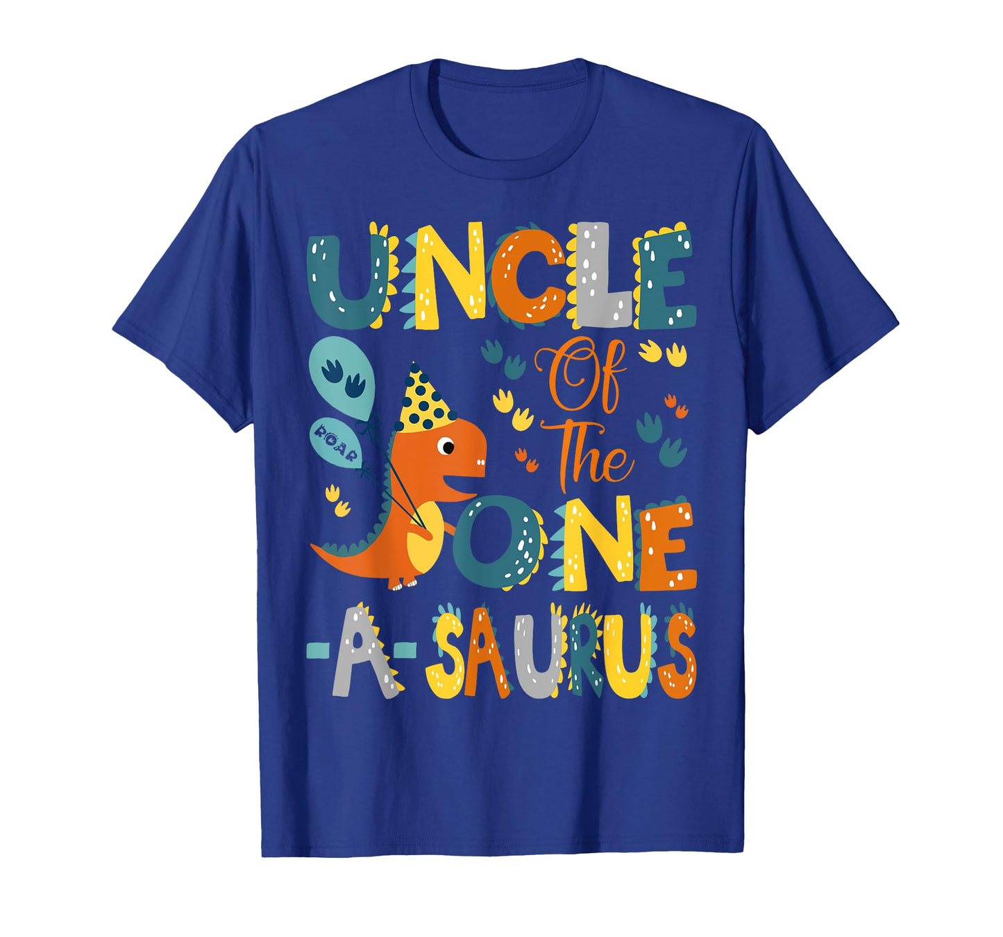 Uncle Of The One-A-Saurus 1St Birthday Dinosaur Party T-Shirt