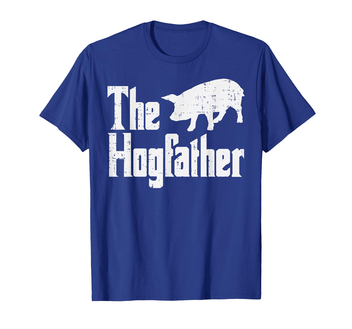 Pig The Hogfather Funny Hog Dad Fathers Day Parody Papa Men T-Shirt