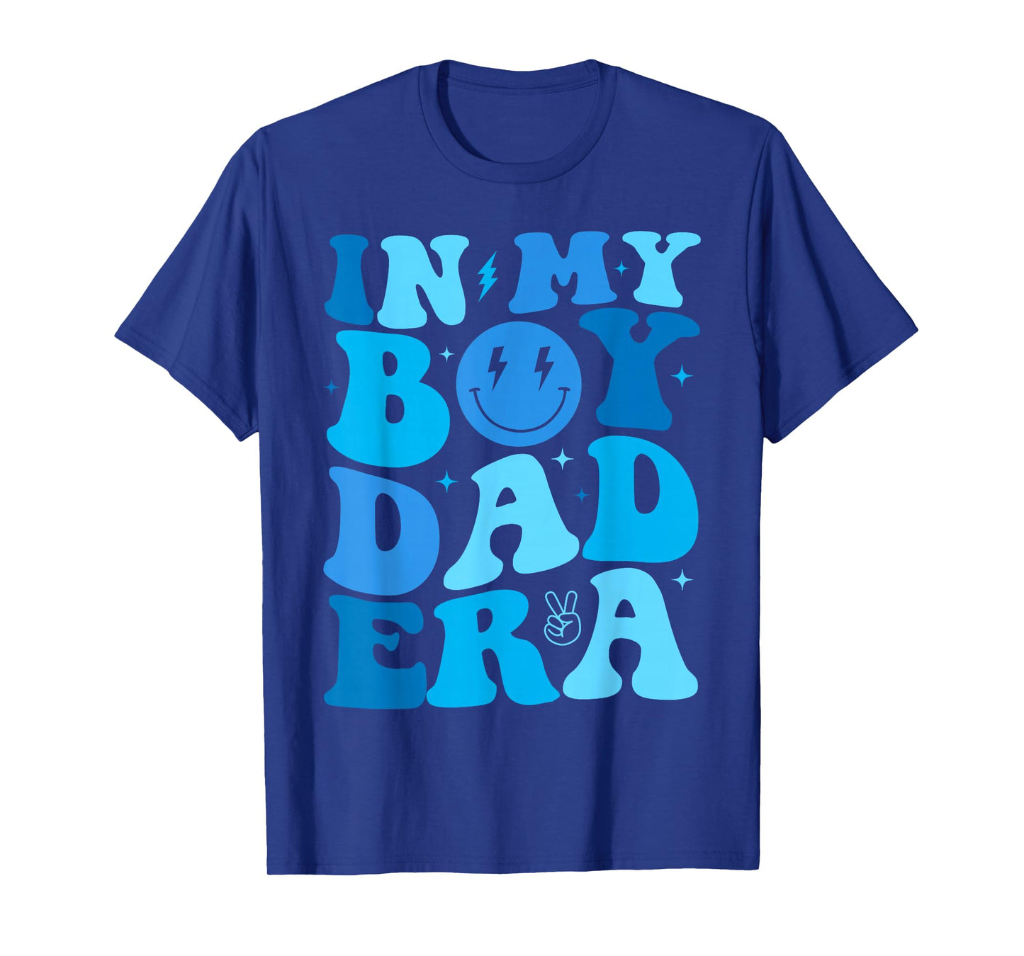 Groovy In My Boy Dad Era For Funny Fathers Day T-Shirt
