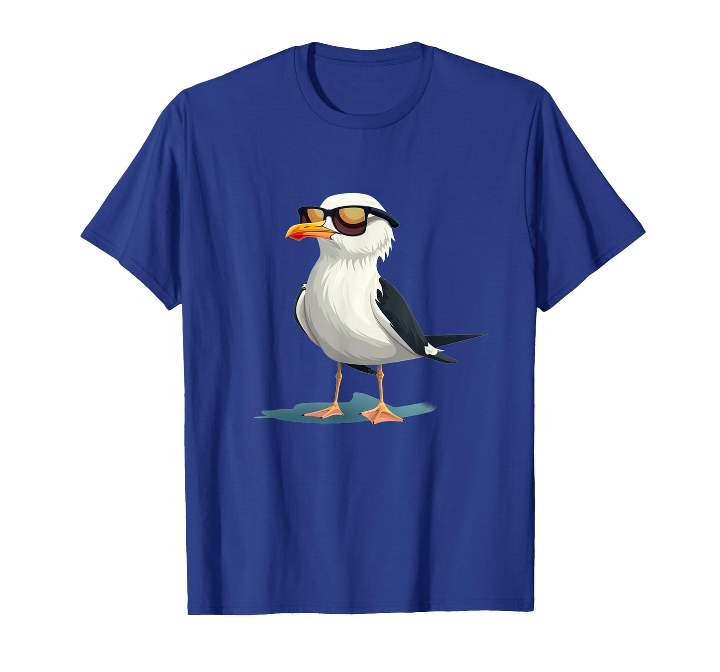 Seagull with Sunglasses Costume for Summer and Seabirds Men Women Kids T-Shirt