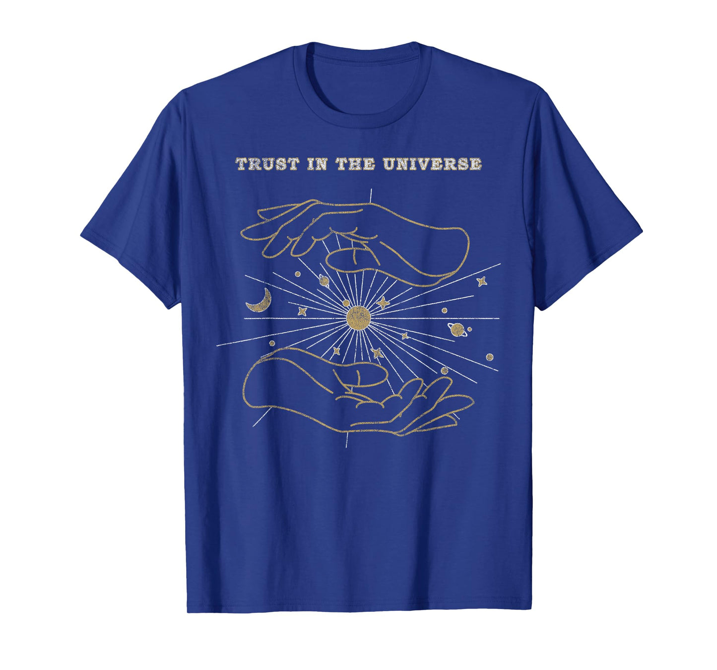Trendy Hands Trust In The Universe T-Shirt