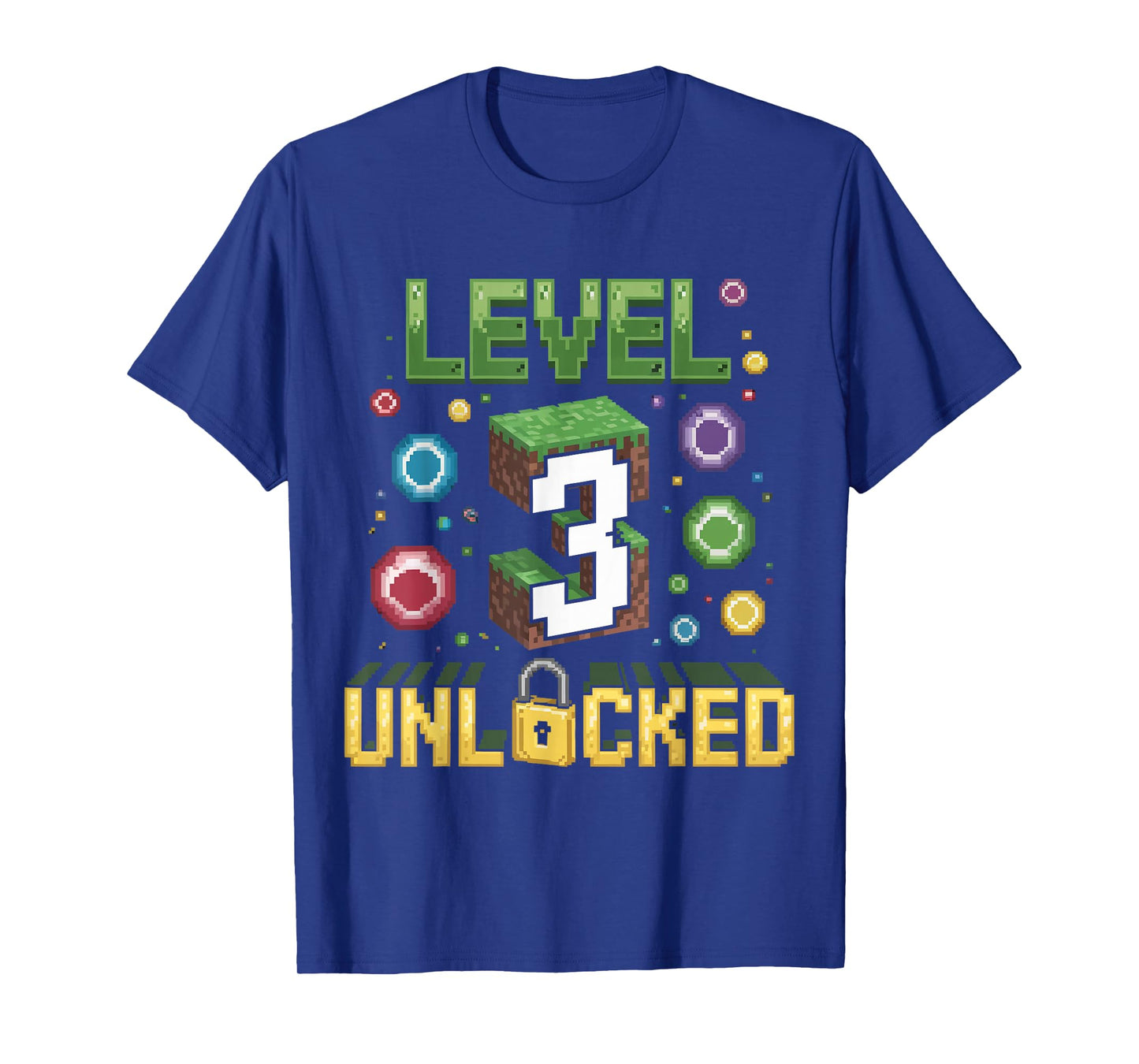 Birthday Children's Shirt Level 3 Unlocked 3 T-Shirt