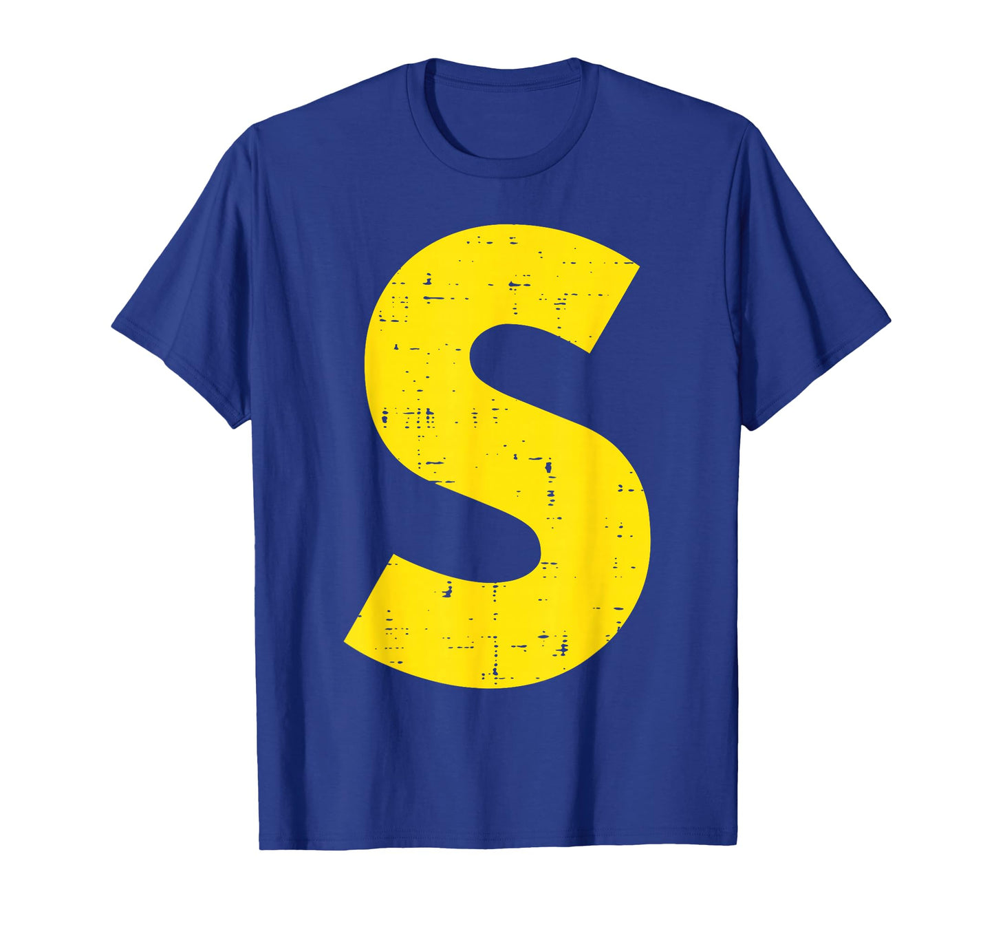 Halloween Letter S Alphabet Matching Costume Women Men Kids T-Shirt