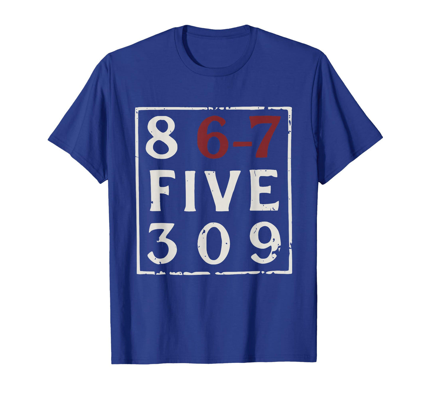 Vintage 80's Music 86-75309 Jenny 8675309 Six Seven 67 Meme T-Shirt