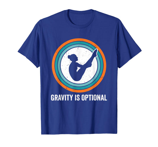 Gravity is Optional Springboard Diving Pose T-Shirt