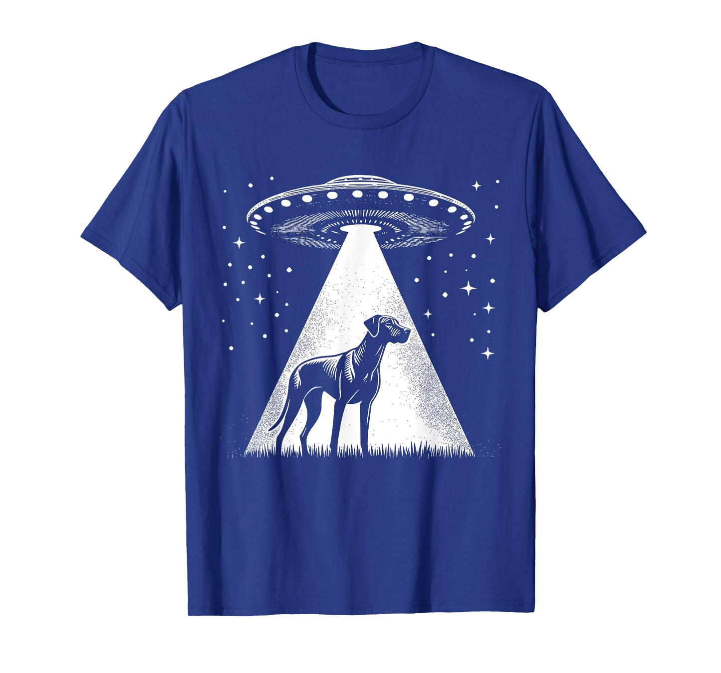 Rhodesian Ridgeback Mom Dad Dog - Funny Alien UFO T-Shirt