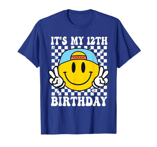 It's My 12th Birthday 12 Years Old Boys Bruh I'm 12 Twelve T-Shirt