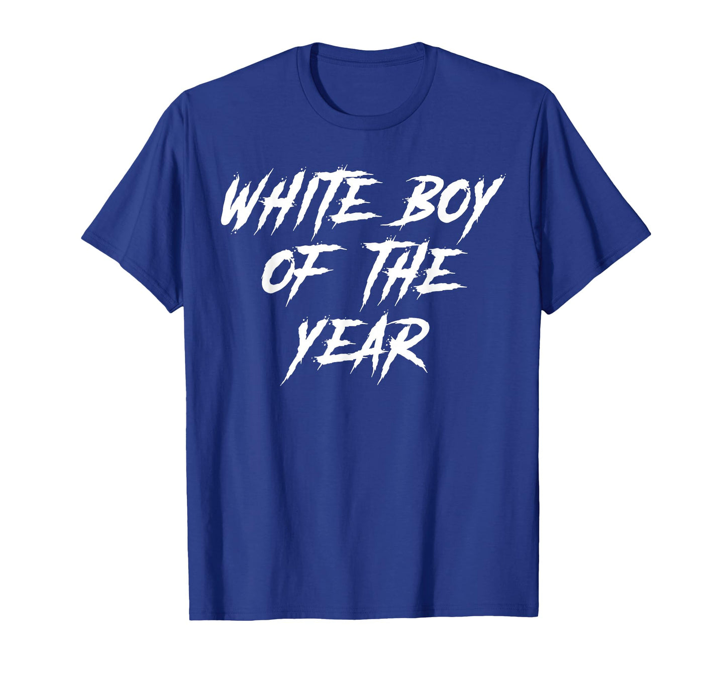 White Boy of The Year for Men Boys Kids Funny Graphic T-Shirt