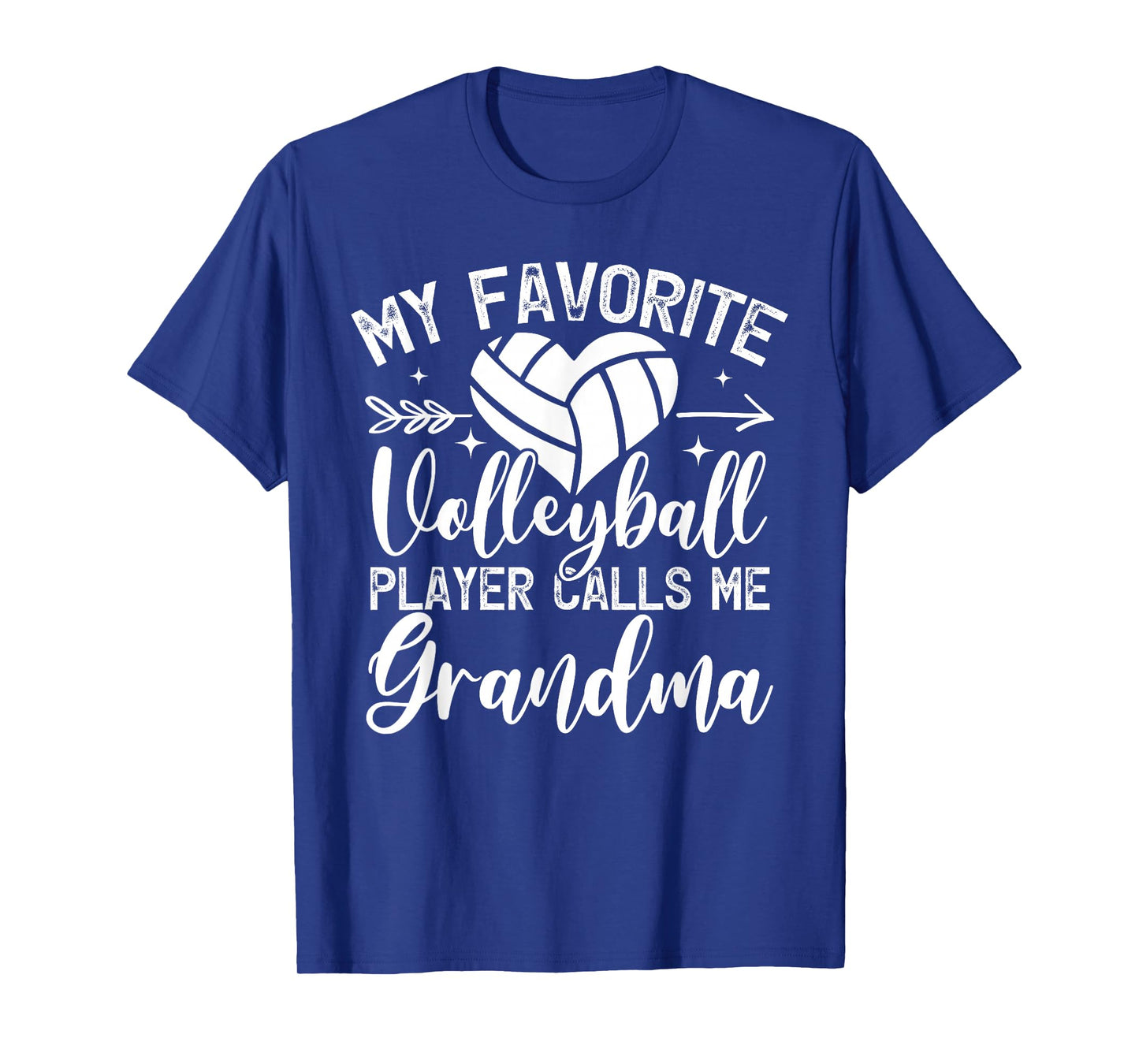 My Favorite Volleyball Player Calls Me Grandma Volleyball T-Shirt