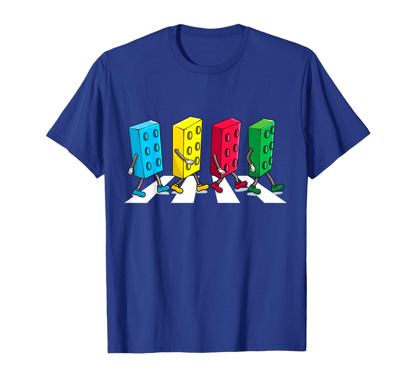 Master Builder Building Bricks Block Party Brick Boys Kids T-Shirt