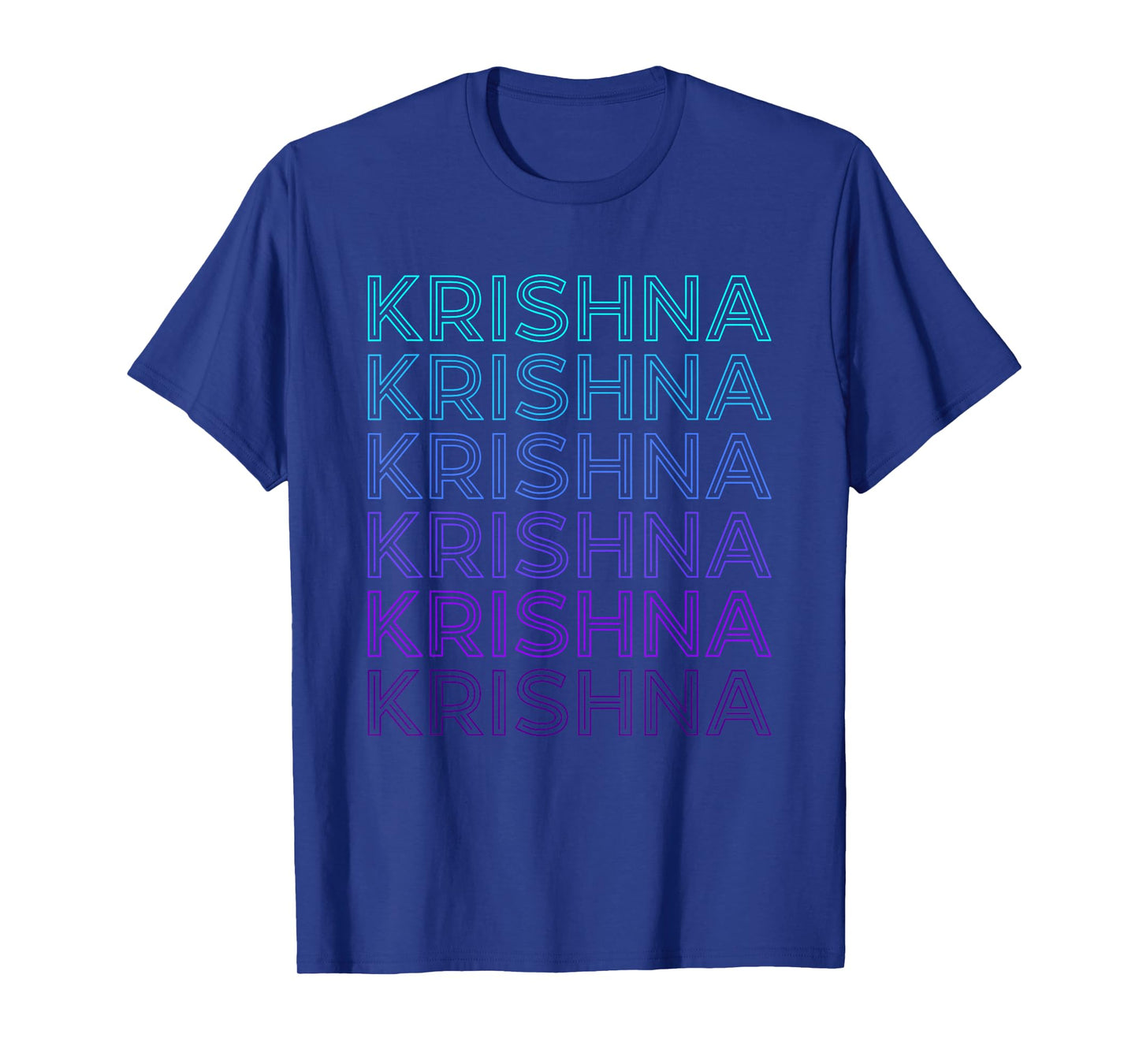 Krishna Hindu God Mythology Hinduism Retro T-Shirt