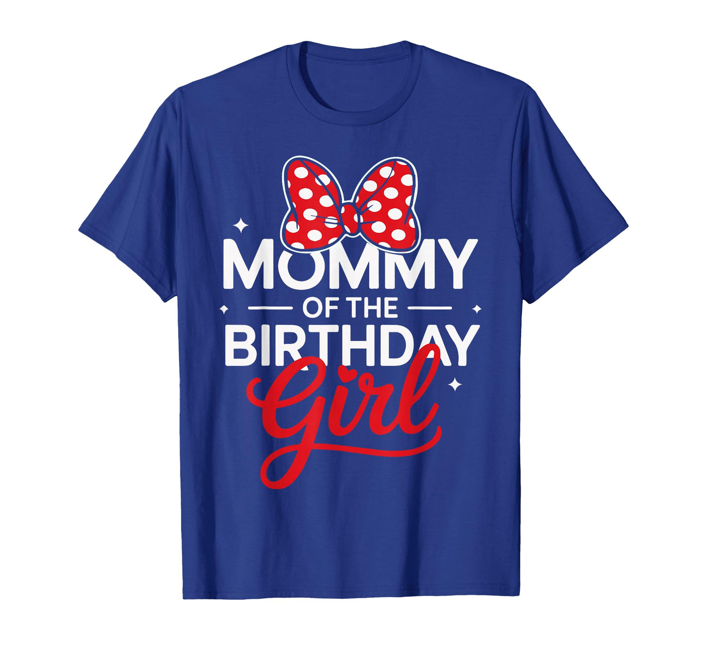 Mommy Of The Birthday Girl Cute Pink Family Matching Party T-Shirt