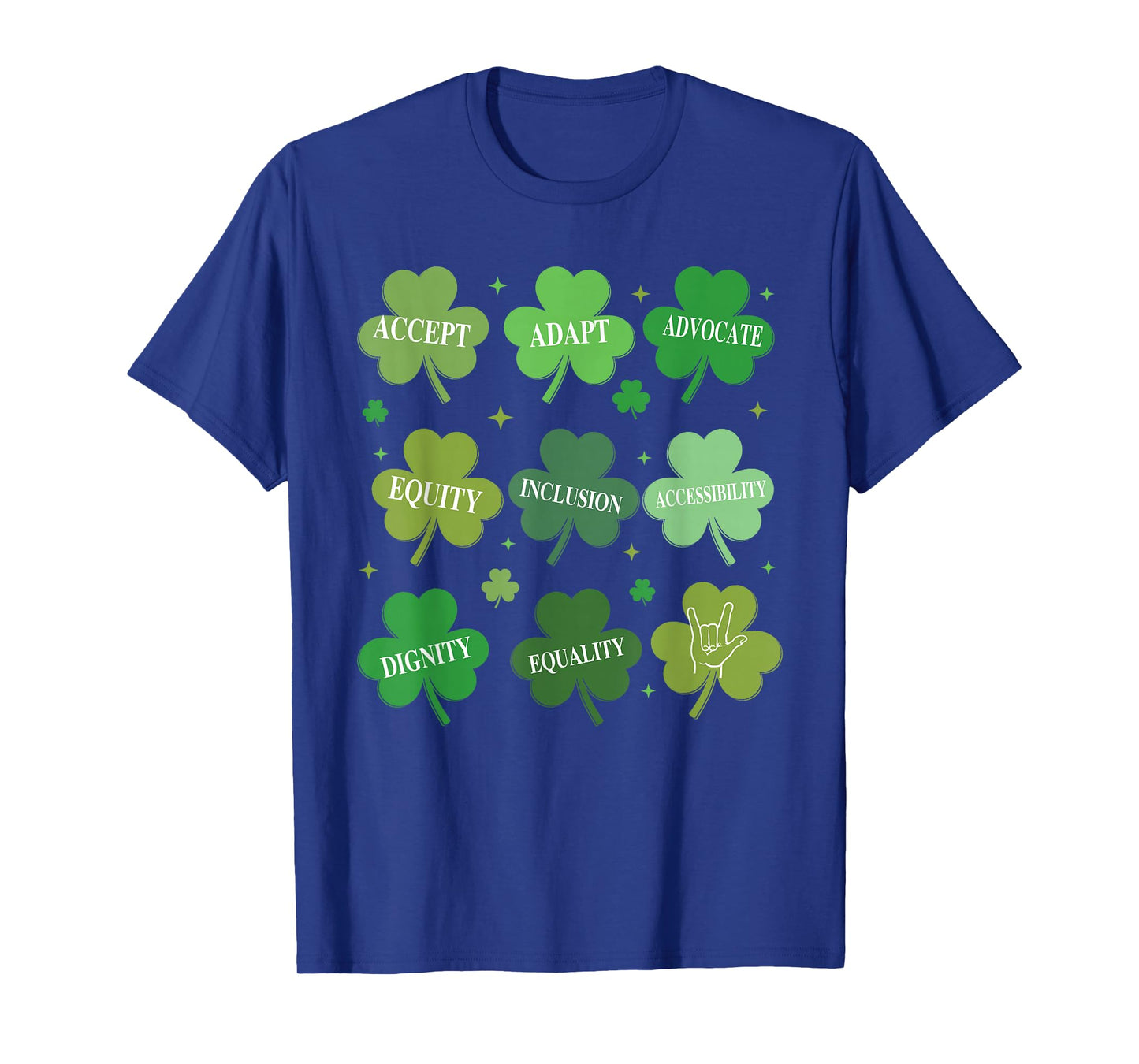 Special Education Sped Teacher Shamrock St Patricks Day T-Shirt