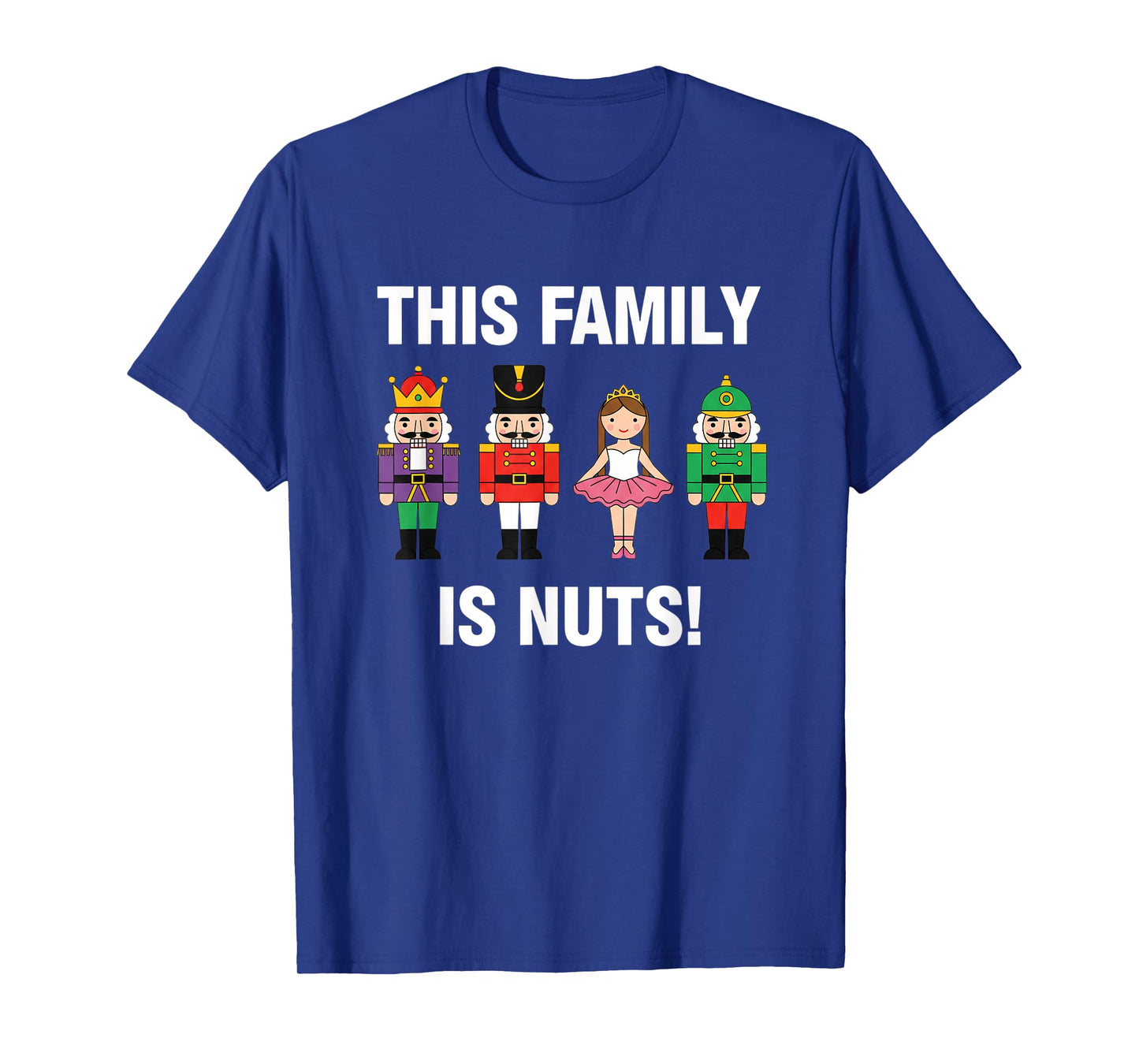 Christmas This Family is Nuts Nutcracker Family Funny Xmas T-Shirt