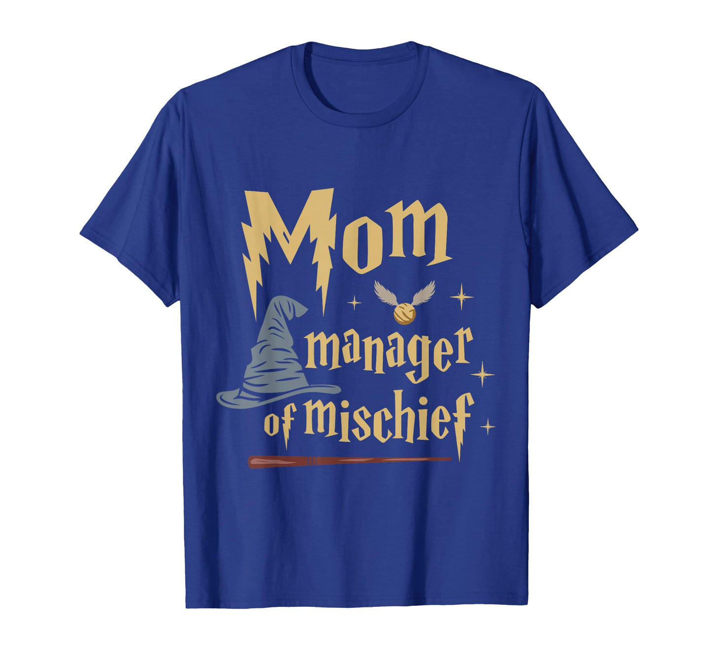 Funny Women Magical Mom Manager of Mischief Mother's Day T-Shirt