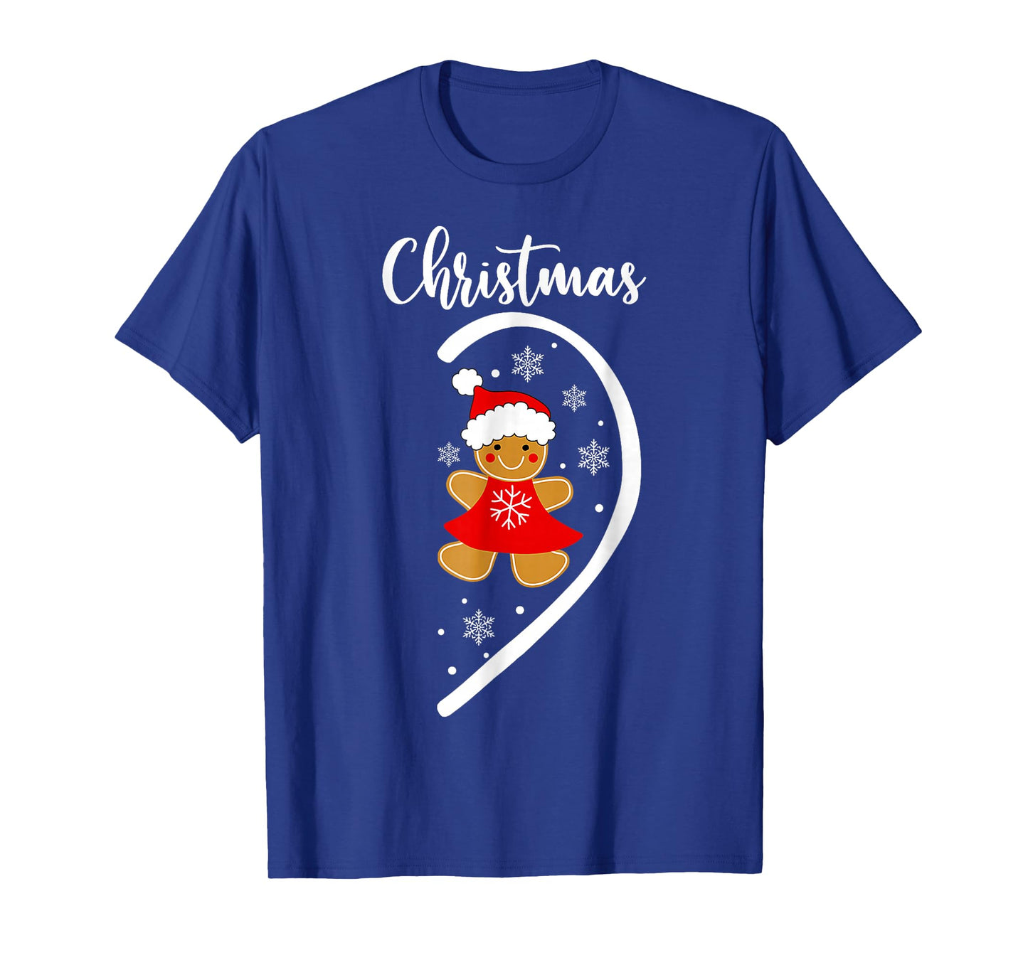 Merry Christmas Gingerbread Couple Christmas Pajama Matching T-Shirt