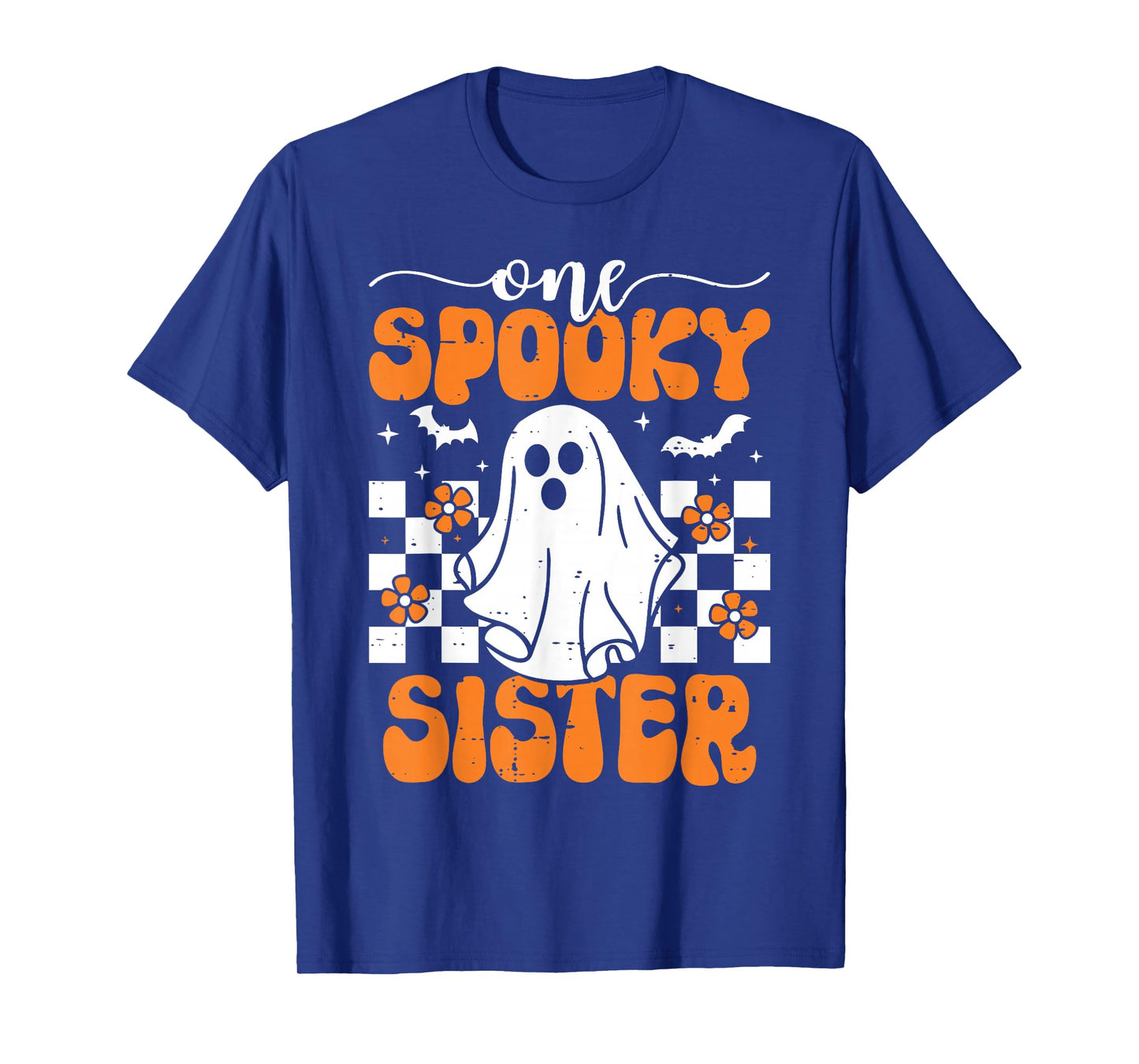 One Spooky Sister Matching Family Halloween Costumes T-Shirt