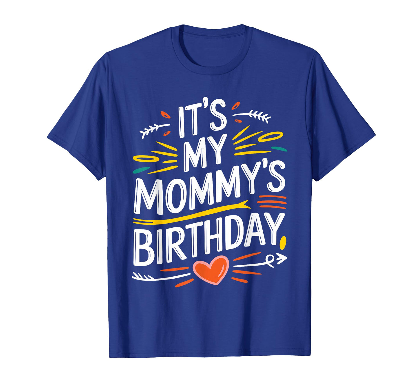 It's My mommy's Birthday Boho Nostalgia Design Women Kids T-Shirt