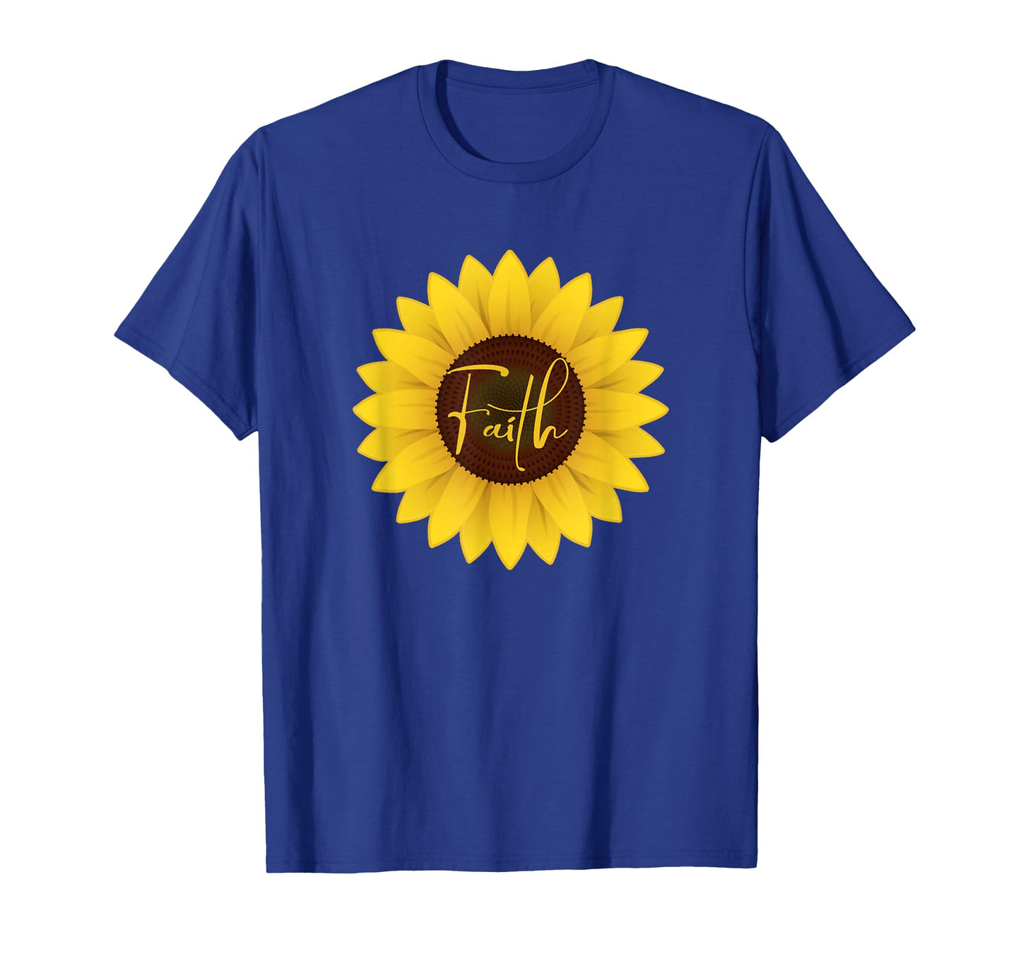 Funny Faith Christian Gift Sunflower for Women T-Shirt
