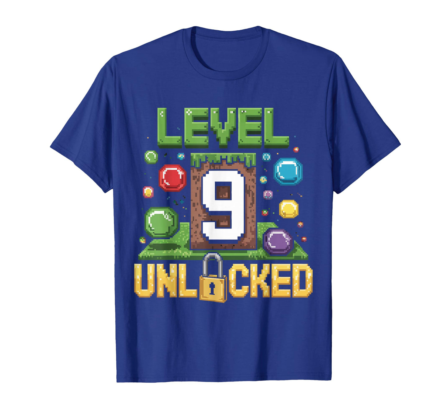 Birthday Children's Shirt Level 9 Unlocked 9 T-Shirt