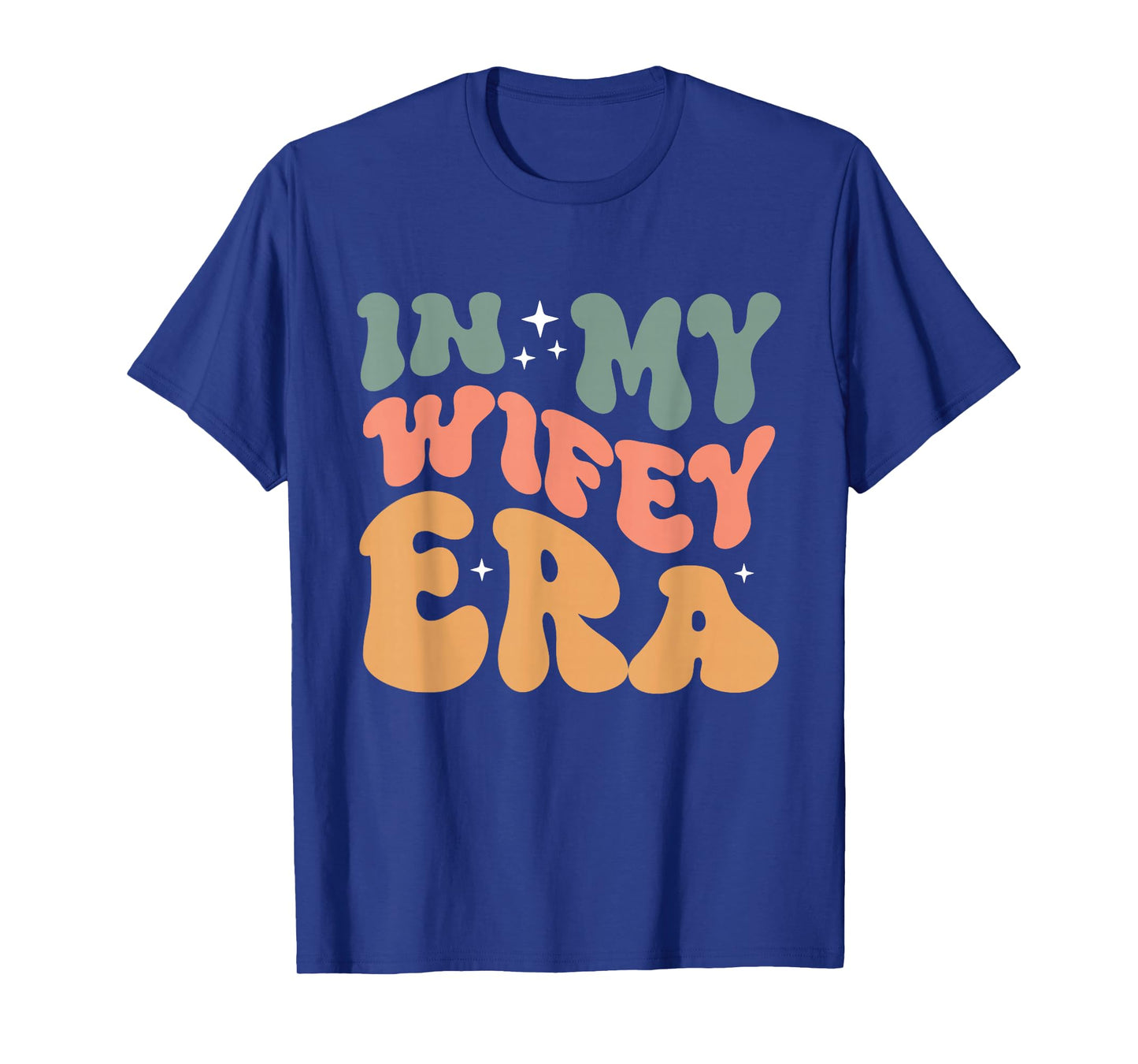 In My Wifey Era Groovy Wife Women Married T-Shirt