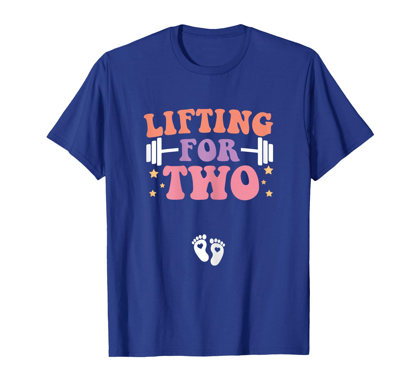 Lifting For Two Funny Pregnancy Gym Workout Expecting Mom T-Shirt