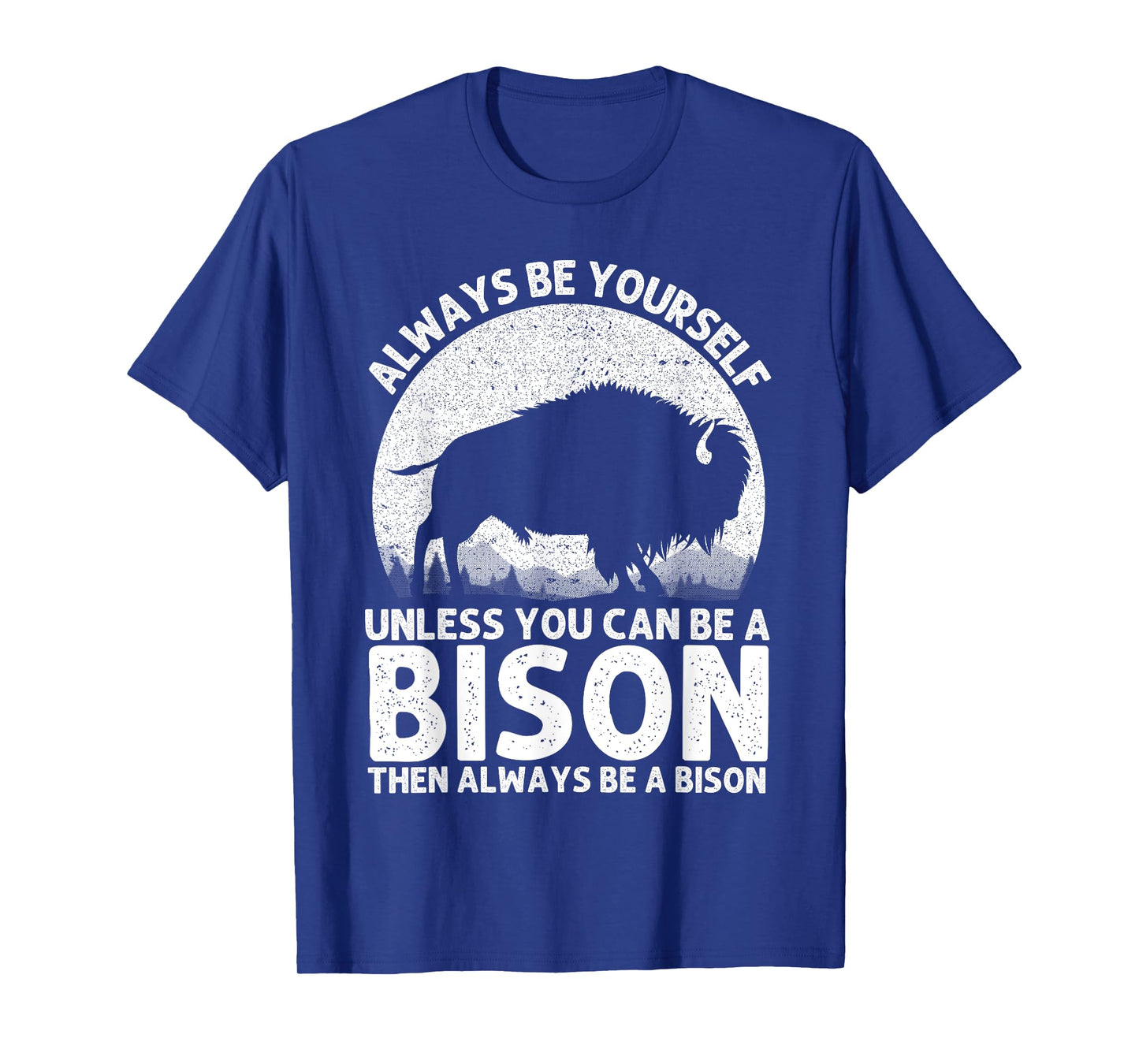 Cool Bison Design For Men Women Buffalo Animal Lovers Bison T-Shirt