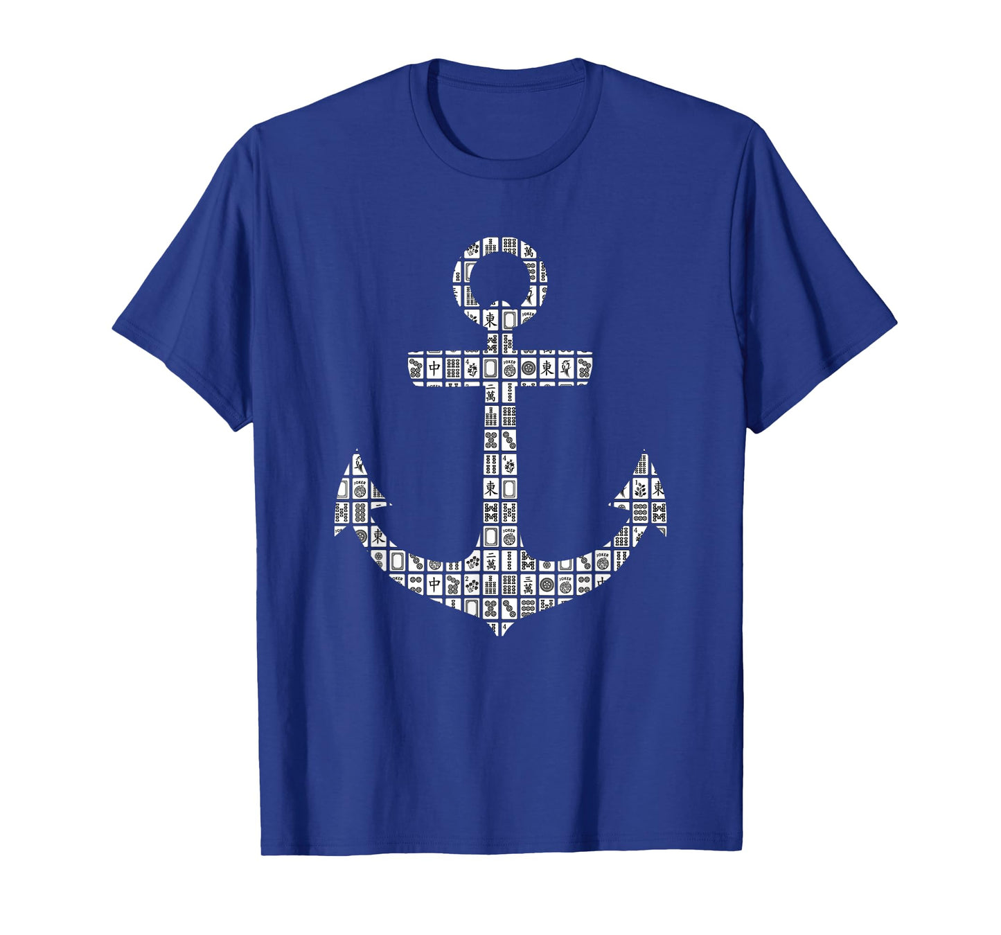 Mahjong Game and Anchor T-Shirt