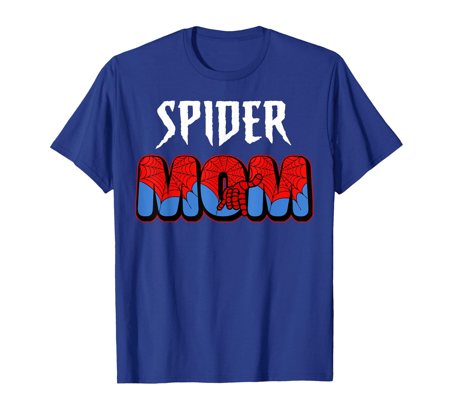 Women Spider Mom Mother's Day Matching Family Birthday T-Shirt