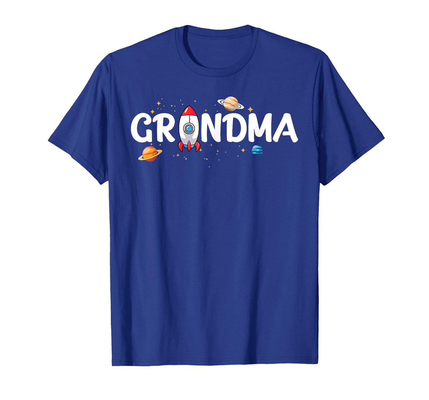 Grandma of The Birthday Boy Astronaut 1st Birthday Family T-Shirt