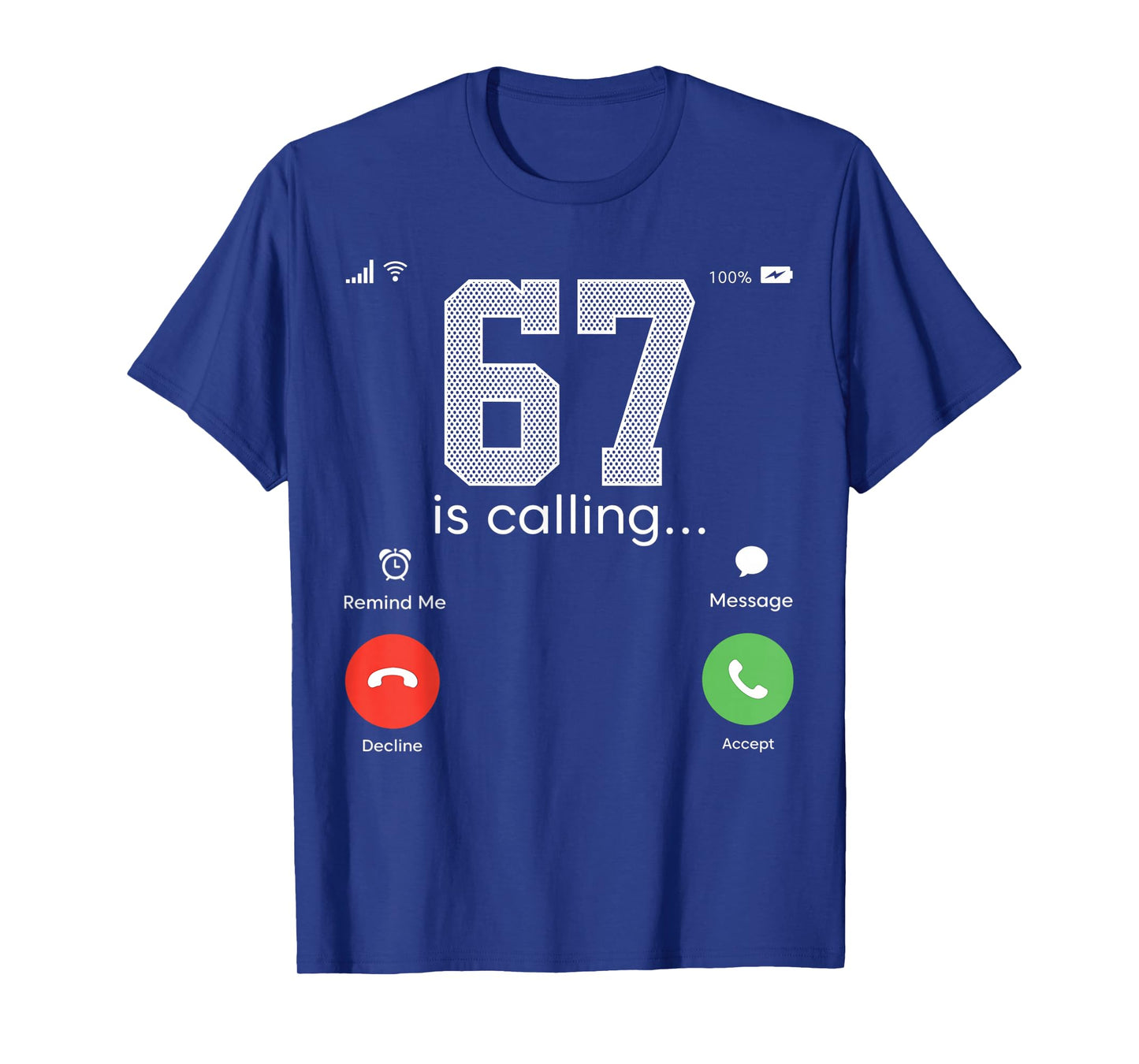 6 7 Meme Kids Six Seven Youth Funny 6 7 Costume T-Shirt