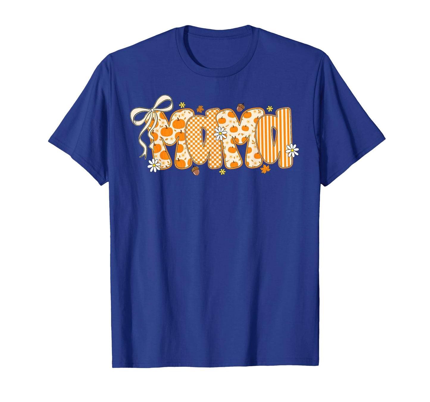 Retro Mama Mini Fall Pumpkin Family Cool Matching Tees T-Shirt
