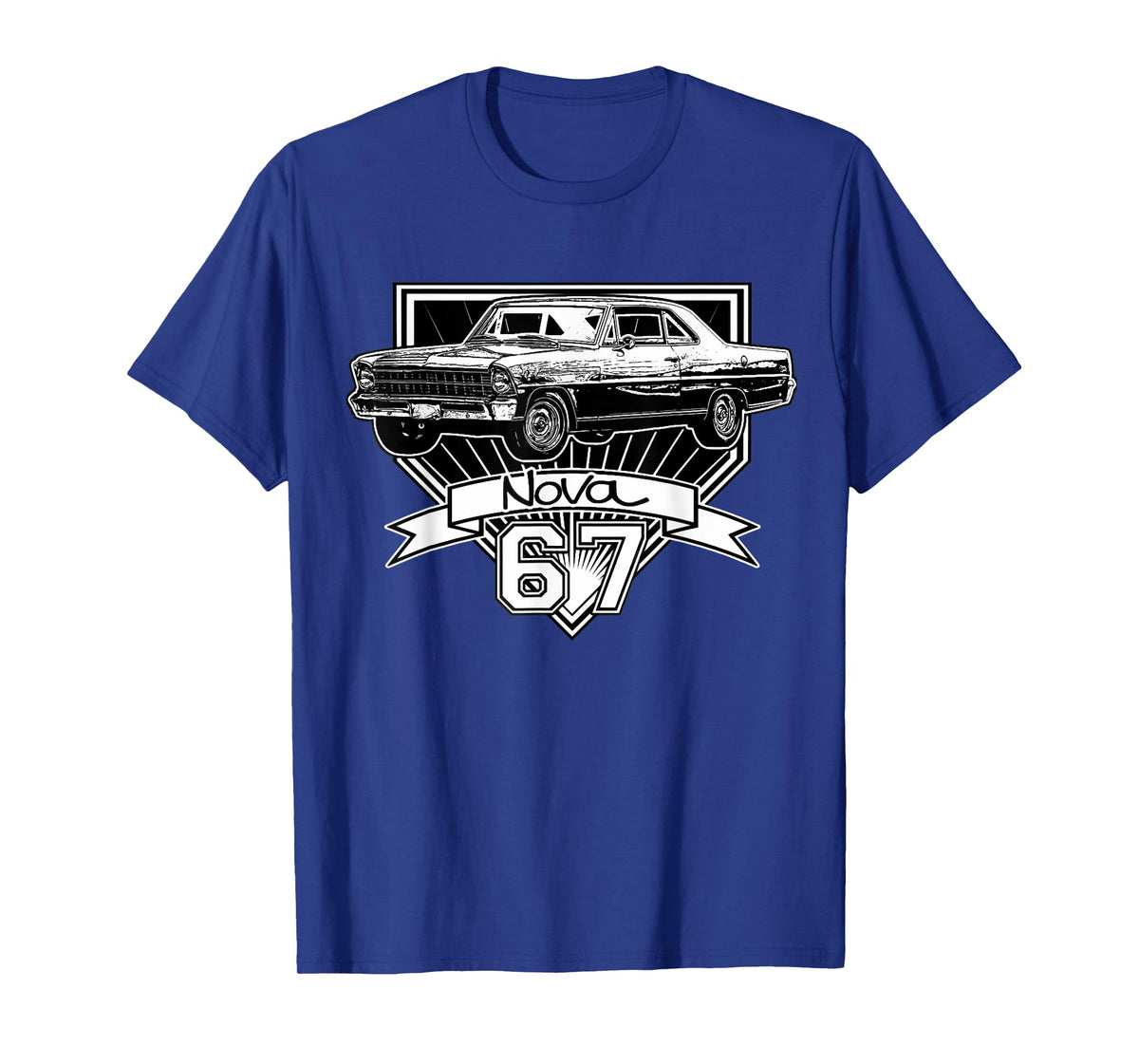 1967 67 Chevys Nova Classic Car Old School Muscle Car T-Shirt