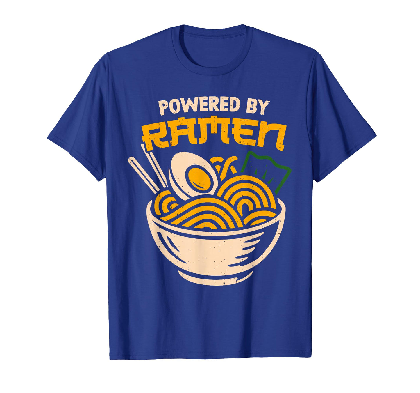 Vintage Powered by Ramen Anime Japanese Noodles Japan Foodie T-Shirt