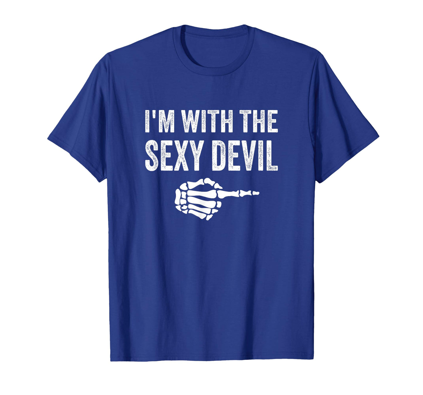 I'm with The Sexy Devil Halloween Couples Costume T-Shirt