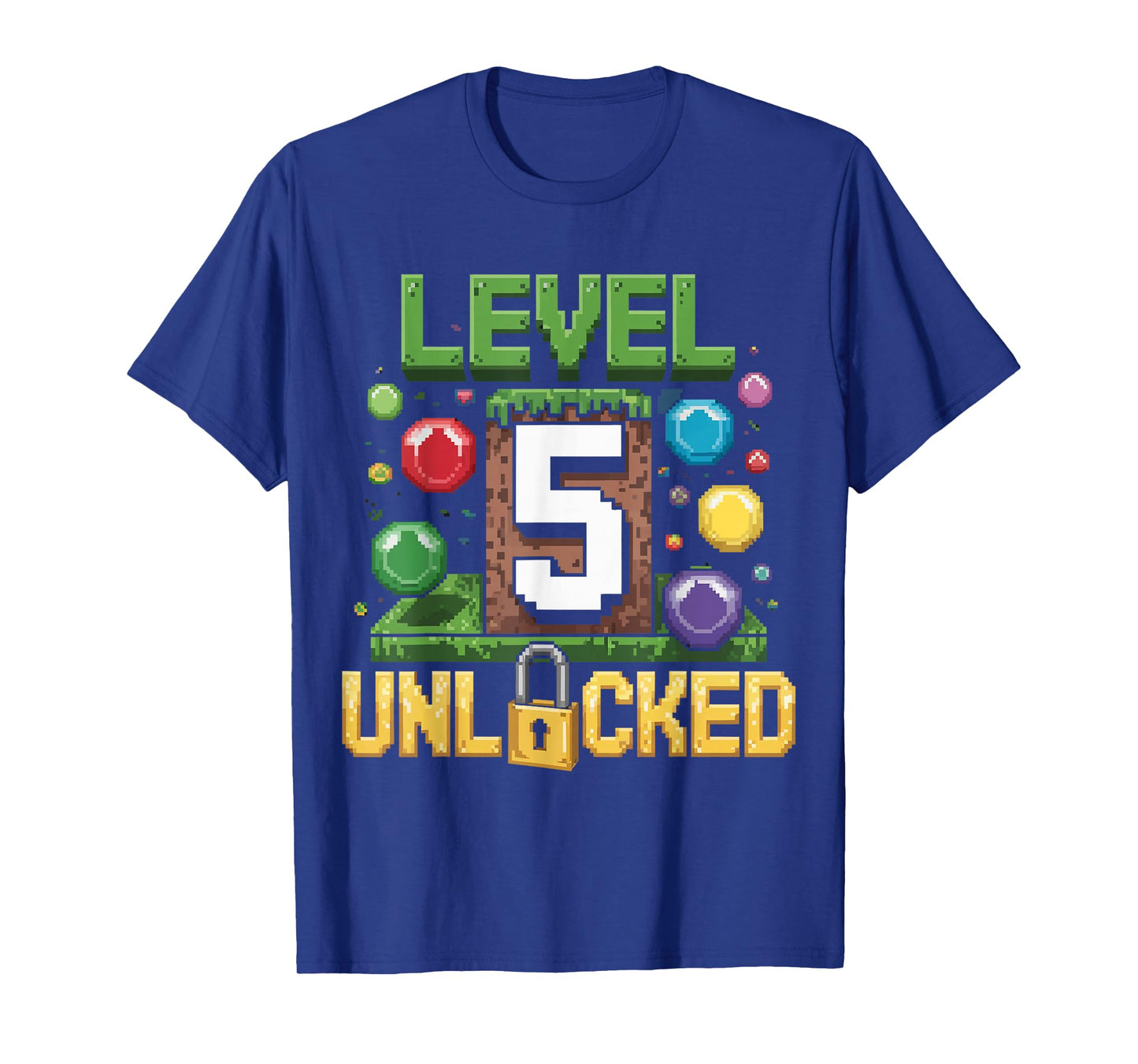 Birthday Children's Shirt Level 5 Unlocked 5 T-Shirt