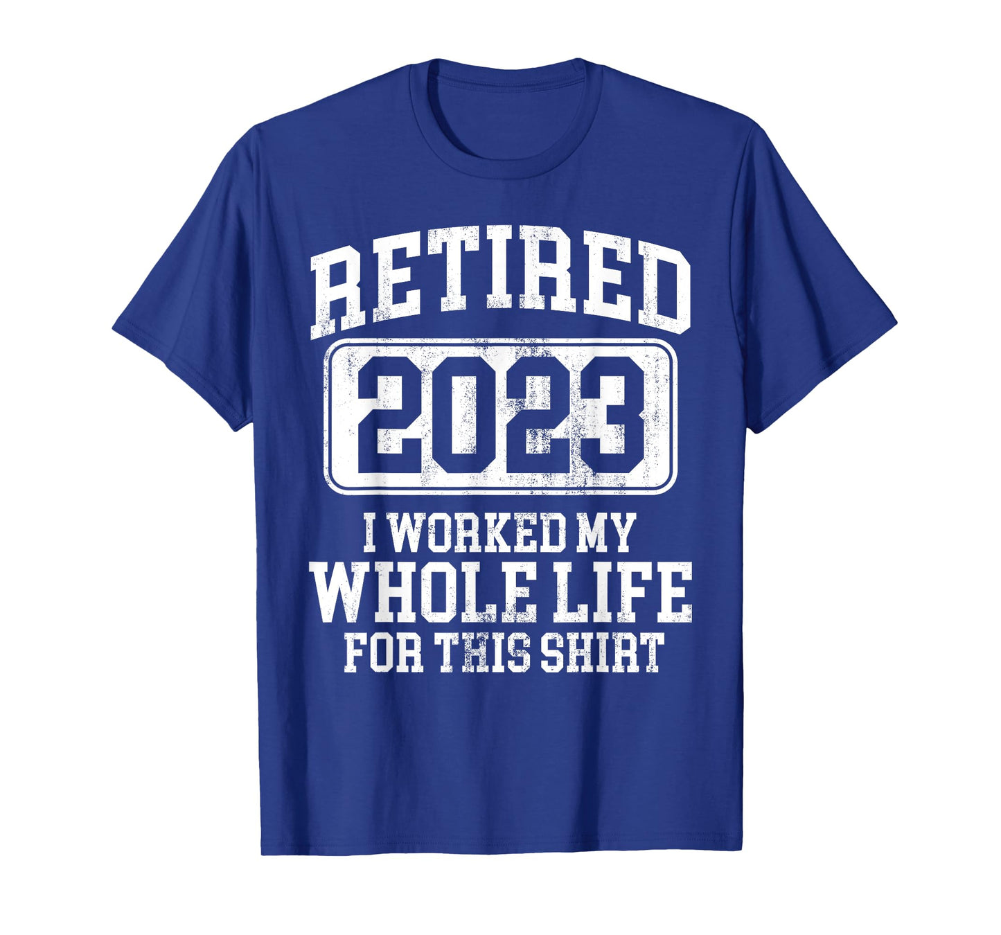 Retired 2023 Humor T-Shirt for Men & Women - Classic Fit, Short Sleeve, Black