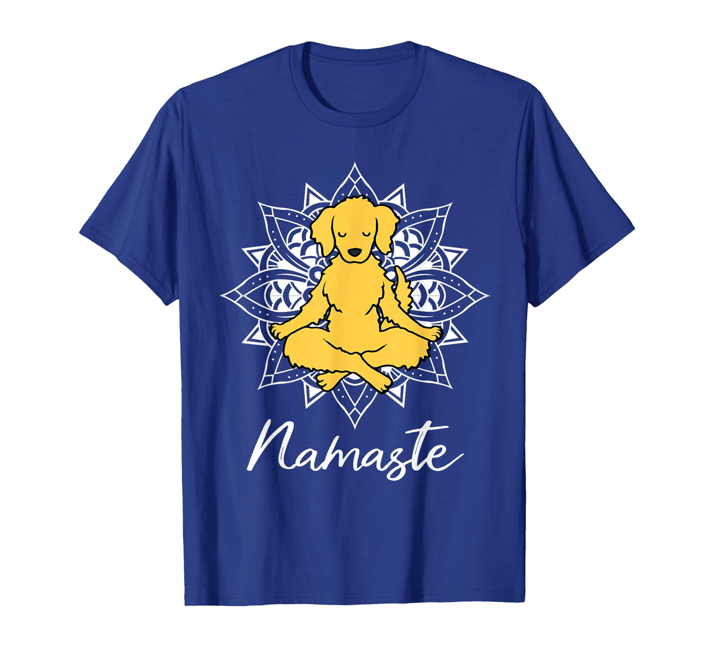 Golden Retriever Yoga for a yoga workout fan T-Shirt