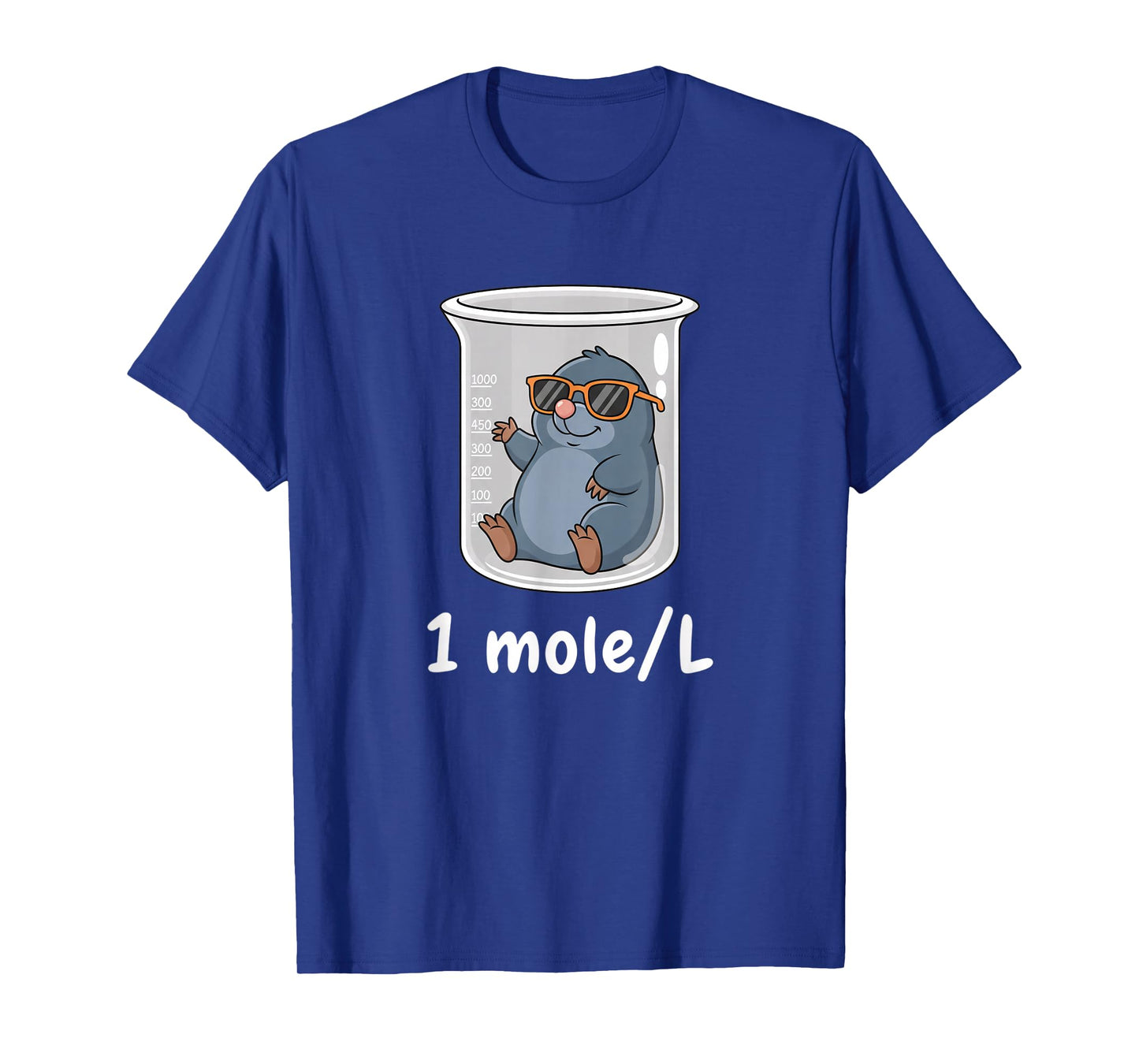 Science & Technology Funny Chemistry 1 Mole L Cute Mole T-Shirt