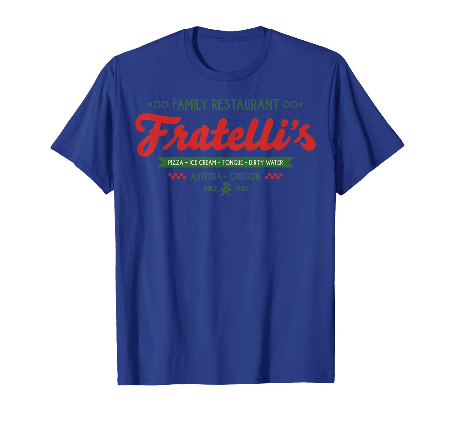 Vintage Fratellis Family Restaurant Astoria Oregon T-Shirt