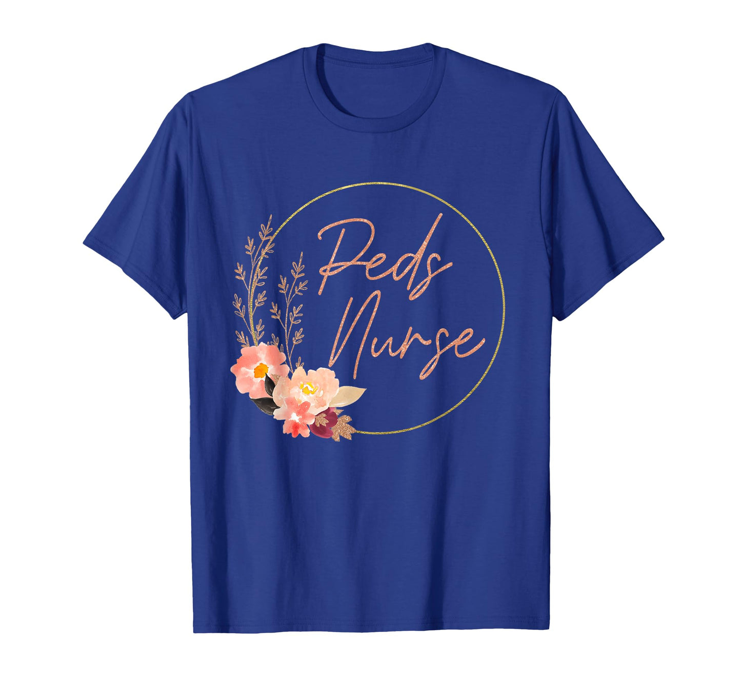 Pediatric Nurse Flower PEDS Nursing Appreciation Pediatric T-Shirt