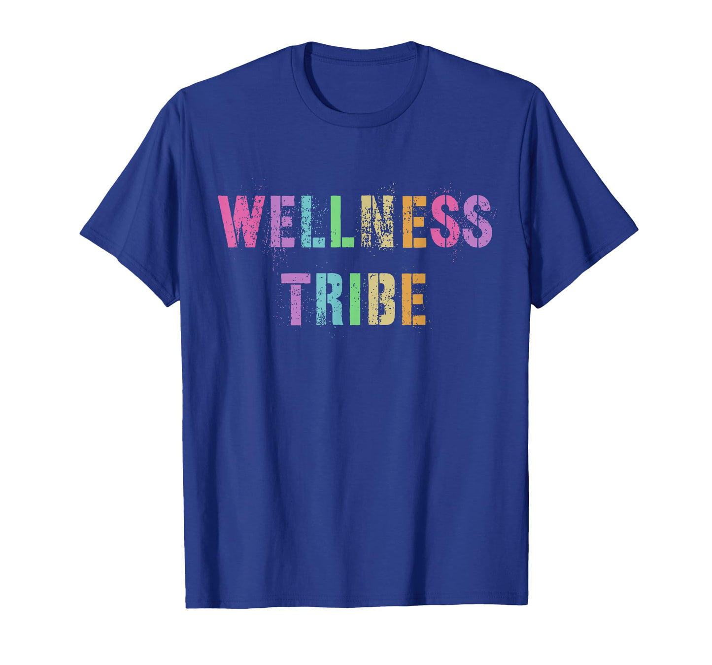 WELLNESS TRIBE Health Trainer Fitness Rockstar Crew Yoga Mom T-Shirt