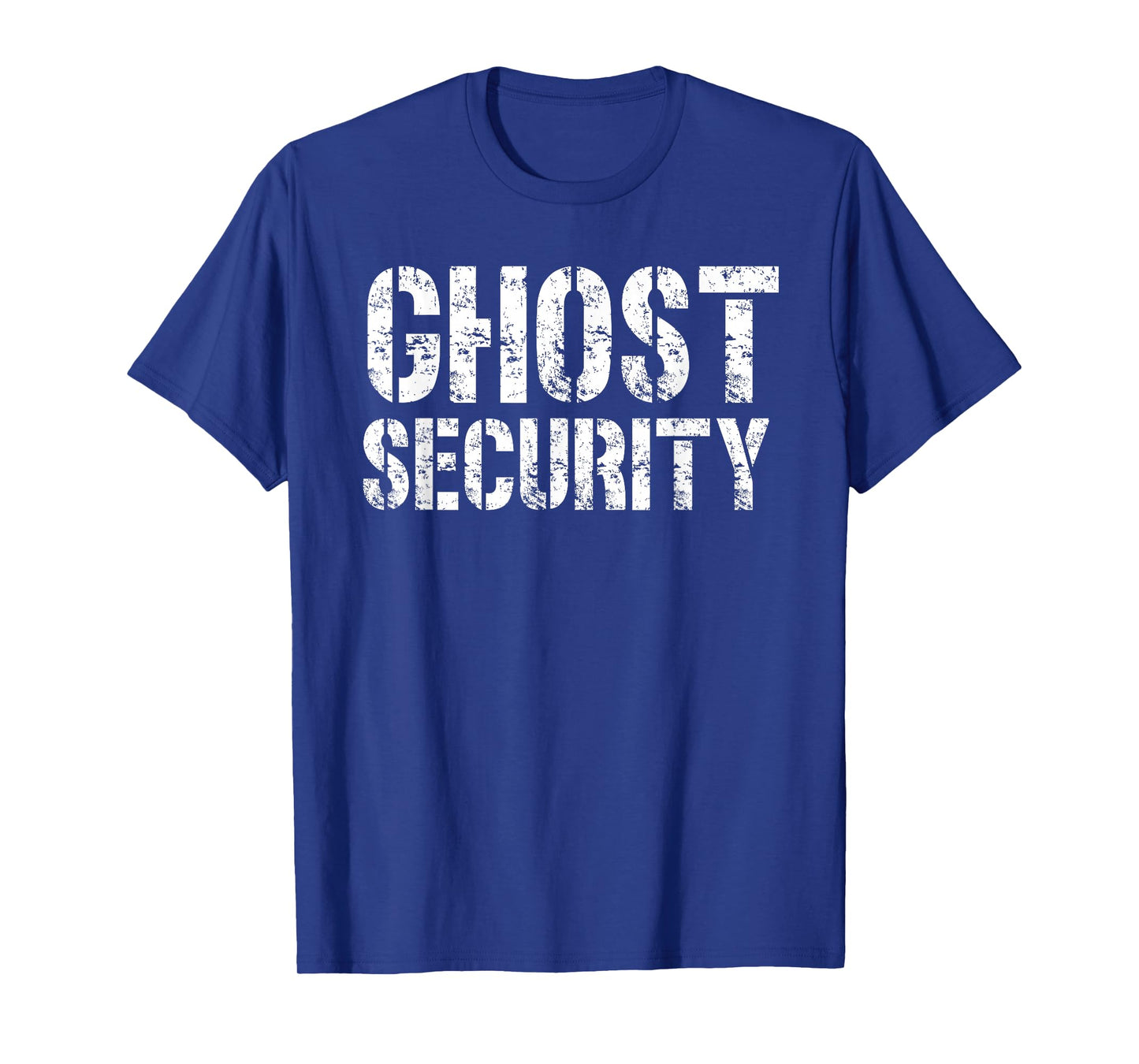 Halloween Dad Mom Daughter Adult Costume Ghost Security T-Shirt