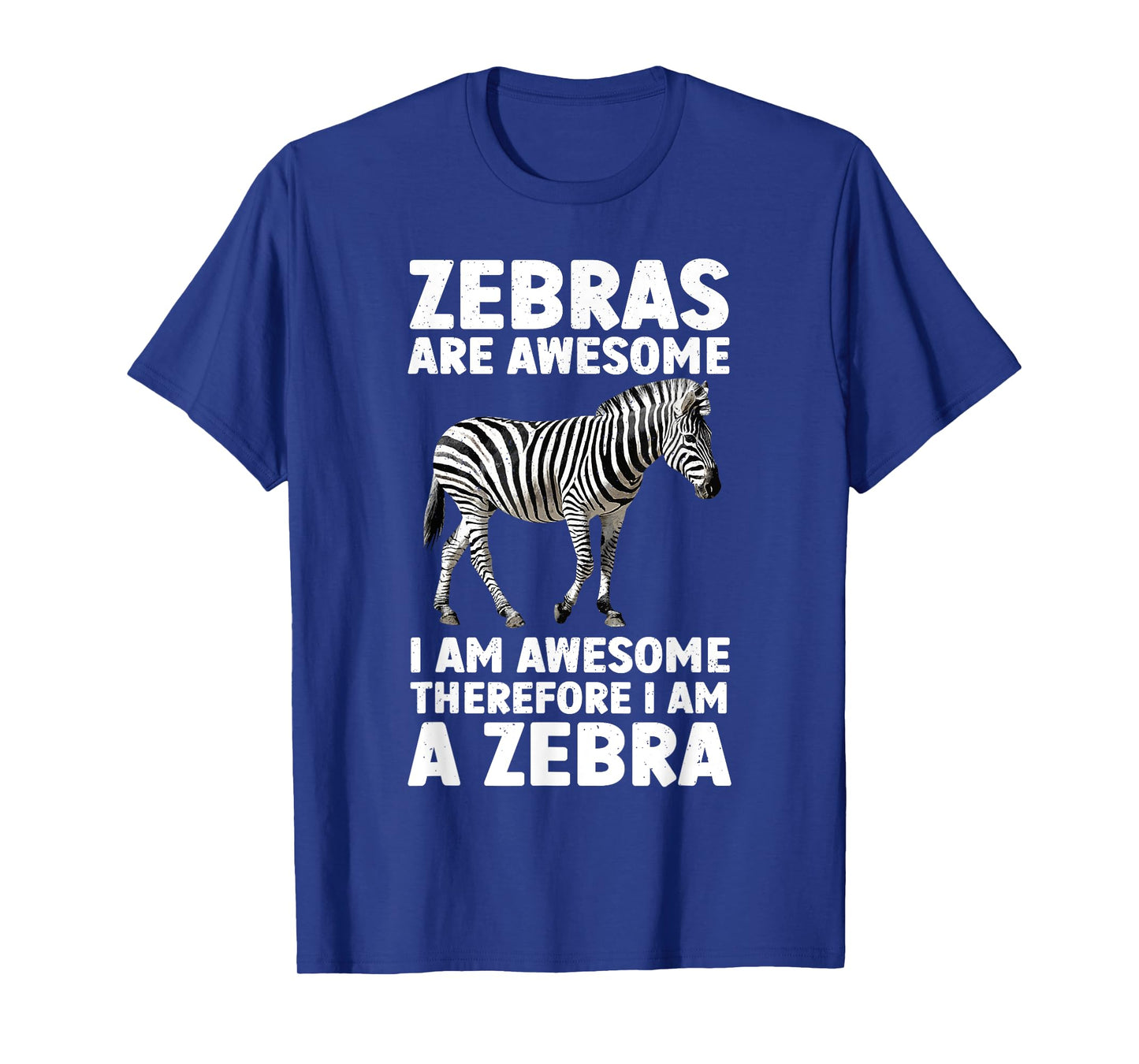 Zebra Costume For Men Women Kids Zoo Animal Print Zebra T-Shirt