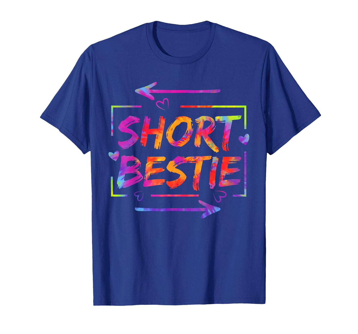 Best Friend Matching Tall Short Bestie Besties Matching BFF T-Shirt
