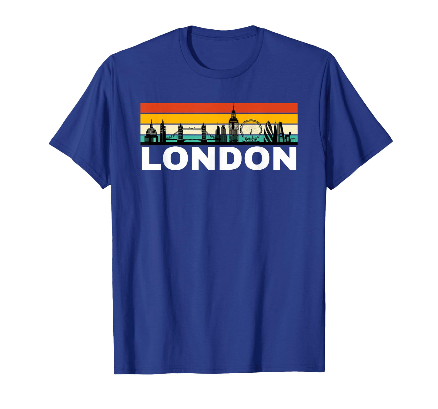 London City England United Kingdom UK Souvenir Travel Retro T-Shirt