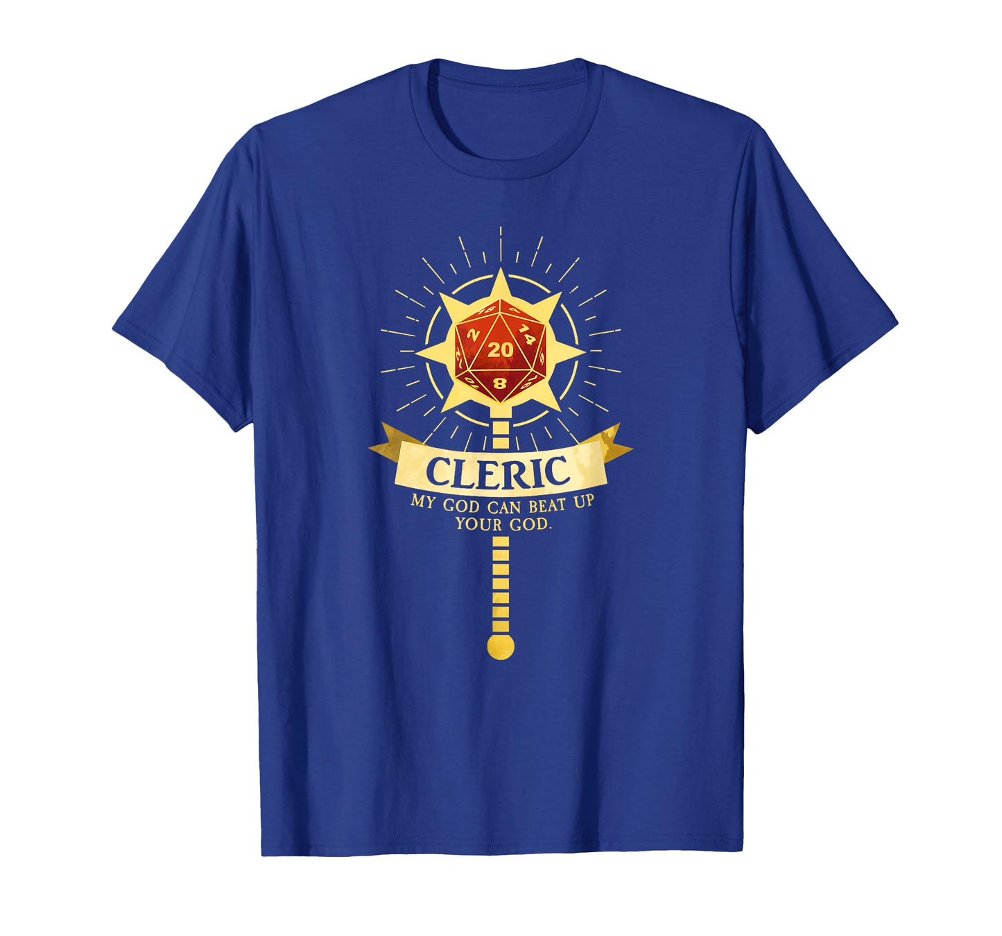Cleric Class RPG Roleplaying Gamer T-Shirt