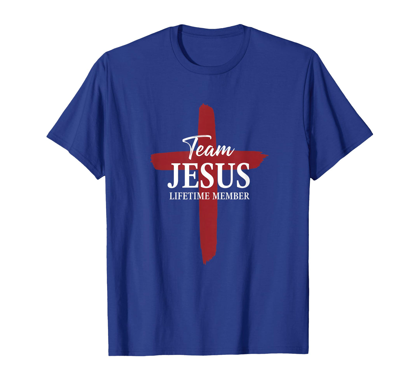 Christian Team Jesus Lifetime Member Cross Faith T-Shirt