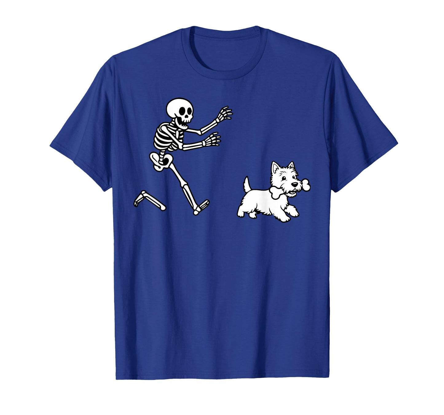Funny Wesite Running Skeleton T-Shirt